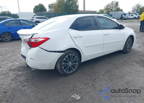 2016 Toyota Corolla S Plus z USA, uszkodzony, nr VIN 2T1BURHE3GC683653